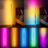 RGBIC LED Vloerlamp met App- en Afstandsbediening