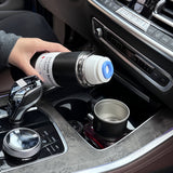 Thermosfles Set met 3 Bekers – RVS Drinkset