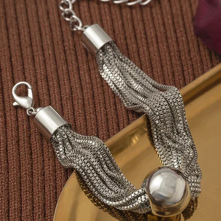 Statement Ketting met Gevlochten Design voor Luxe Look.