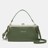 Compacte crossbody telefoontas met verstelbare schouderband