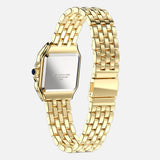 Dames Vintage Quartz Horloge Vierkante RVS Kast