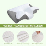 Hoofdkussen met Vlindervorm – Memory Foam Kussen