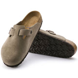 Suède Instap Slippers met Gesp voor Comfortabele Look