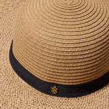 Strohoed met Brede Rand Elegant Zomer Design