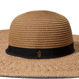 Strohoed met Brede Rand Elegant Zomer Design