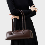 Dames Schoudertas Zwart met Lange Handvatten
