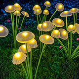 Solar Paddenstoel Tuinverlichting – Veelkleurig 6 LED