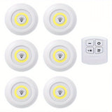 Draadloze LED Kastverlichting Set – Wit