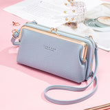 Compacte crossbody telefoontas met verstelbare schouderband