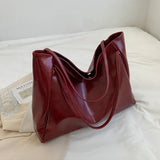 Ruime schoudertas voor dames, minimalistisch design