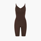 Naadloze Shapewear Bodysuit met Pijpjes voor Corrigerende Look