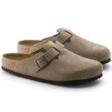 Suède Instap Slippers met Gesp voor Comfortabele Look
