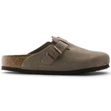 Suède Instap Slippers met Gesp voor Comfortabele Look