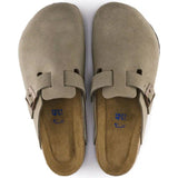 Suède Instap Slippers met Gesp voor Comfortabele Look