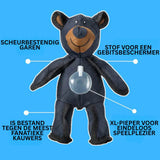 Blauw Hondenspeelgoed – Beer Kauwspeeltje