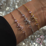 Vlinder Ketting met Kristallen voor Speelse en Elegante Look