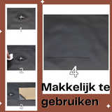 Zelfklevende Leren Reparatiepatch Bruin