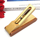 Houten Balpen Set met Geschenkdoos en Navullingen