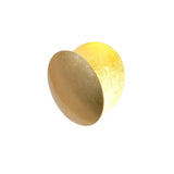 Gouden Halve Maan Wandlamp met LED Verlichting