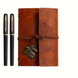 Notitieboek Set met Boomdesign en Pennen