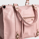 Dames Handtas Roze met Voorvak en Franjes
