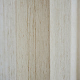 Beige Transparant Gordijn met Linnenlook