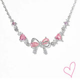 Vlinder Ketting met Kristallen voor Speelse en Elegante Look
