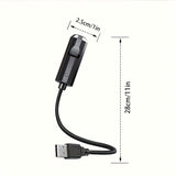USB Projector Nachtlamp met Verwisselbare Projecties