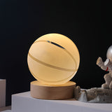 3D Kristallen Bol Nachtlamp met LED-Verlichting