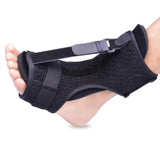 Plantaire Fasciitis Voetbrace – Verstelbare Nachtbrace Zwart