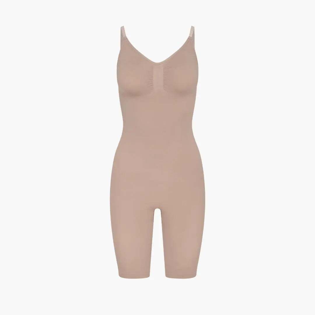 Naadloze Shapewear Bodysuit met Pijpjes voor Corrigerende Look