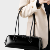 Dames Schoudertas Zwart met Lange Handvatten