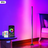RGBIC LED Vloerlamp met App- en Afstandsbediening