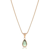 Elegante Druppel Ketting met Steen voor Tijdloze Look