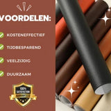 Zelfklevende Leren Reparatiepatch Bruin