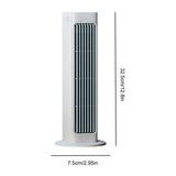 Witte Torenventilator met Oscillatiefunctie