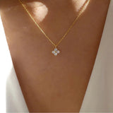 Minimalistische Kristal Hanger Ketting Dames – Tijdloze Elegantie
