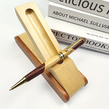 Houten Balpen Set met Geschenkdoos en Navullingen