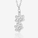 Gouden Gepersonaliseerde Familie Ketting met Namen