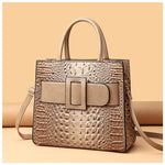 Designer Handtas in Croco Stijl – Chique en Praktisch voor Vrouwen.
