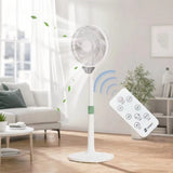 Witte Staande Ventilator met Afstandsbediening
