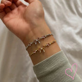 Vlinder Ketting met Kristallen voor Speelse en Elegante Look