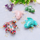 Edelsteen Kikkerbeeldje – Decoratieve Dierenfiguur
