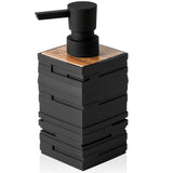 Vierkante Zeepdispenser – Zwart