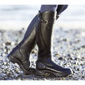 Kniehoge Outdoor Laarzen met Gesp en Antislip Zool.