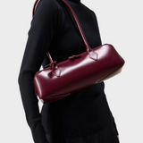 Dames Schoudertas Zwart met Lange Handvatten