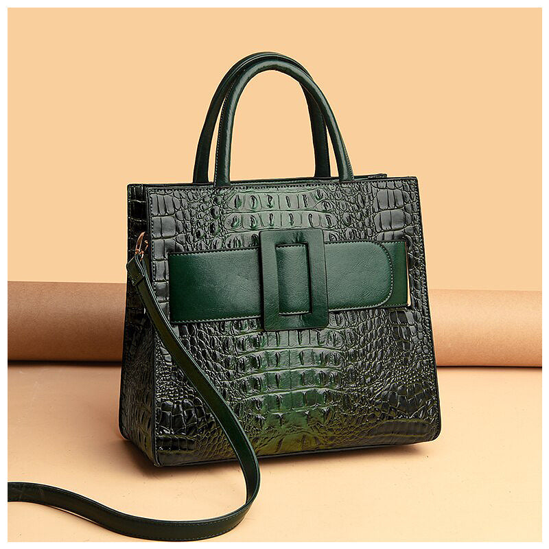 Designer Handtas in Croco Stijl – Chique en Praktisch voor Vrouwen.