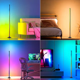 RGBIC LED Vloerlamp met App- en Afstandsbediening