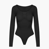 Naadloze Corrigerende Bodysuit met Lange Mouwen