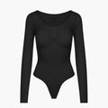 Naadloze Corrigerende Bodysuit met Lange Mouwen.
